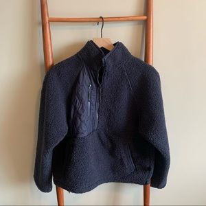 Joylab 1/2 zip Sherpa Pullover